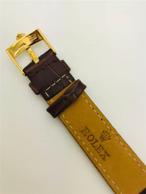 rolex leather strap replacement.